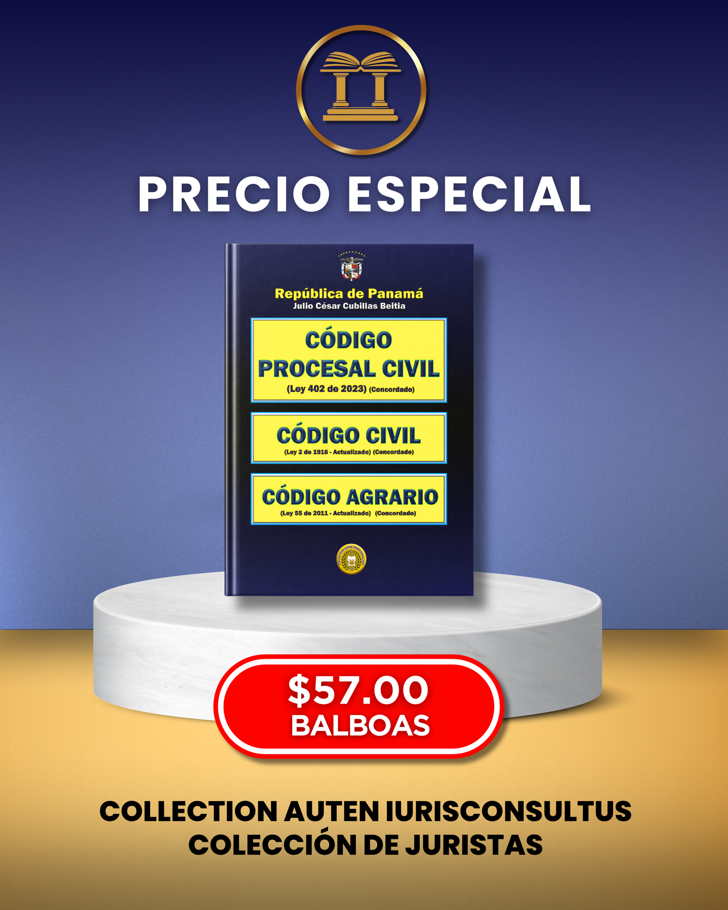 CÓDIGO PROCESAL CIVIL (Ley 402 de 2023) (Concordado)