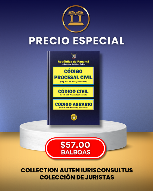 CÓDIGO PROCESAL CIVIL (Ley 402 de 2023) (Concordado)