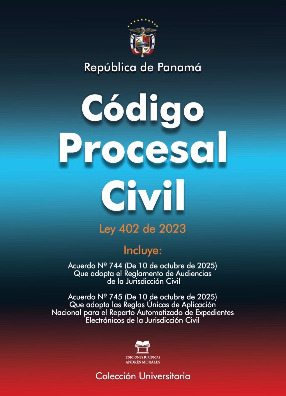 Código Procesal Civil Ley 402 de 2023